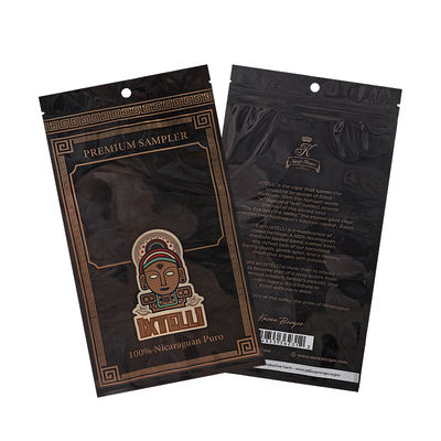 Заказный Mylar табачный мешок отнюдь не запах сигарный мешок Ziplock листья упаковки Humidor тепловой уплотнитель Пластиковая фольга портативный сигарный Humidor