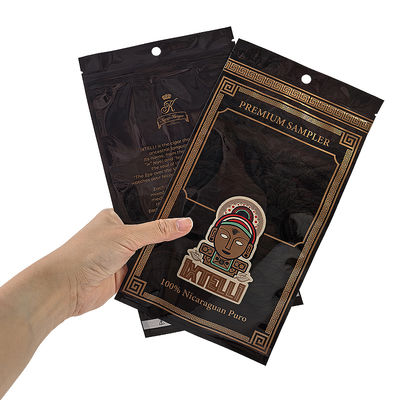 Заказный Mylar табачный мешок отнюдь не запах сигарный мешок Ziplock листья упаковки Humidor тепловой уплотнитель Пластиковая фольга портативный сигарный Humidor