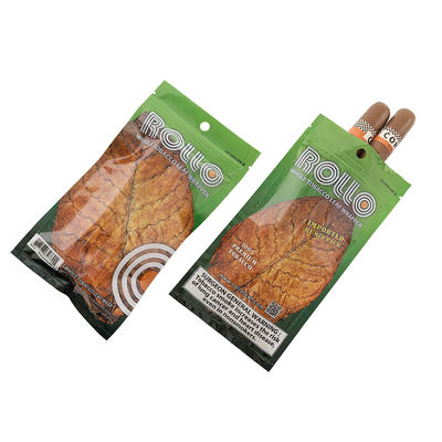 Индивидуальная печать пластиковых аксессуаров для курения, ручного скручивания, табачные зиплок-пакеты для сигар, увлажняющие упаковочные пакеты