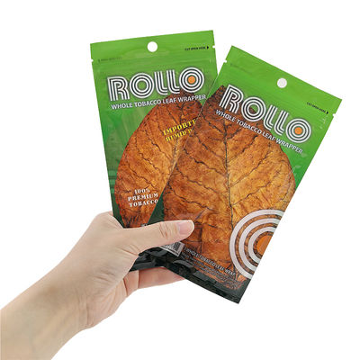 Resealable пластиковый мешок увлажнителя сигары с отверстием ручки окна