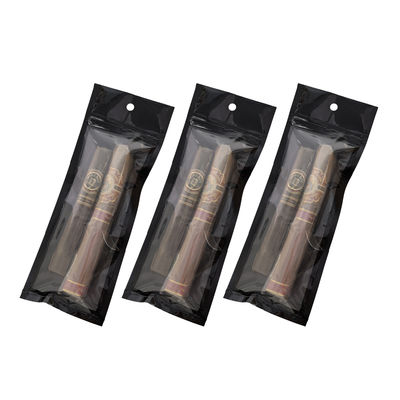 Индивидуальные майларовые зиплок-пакеты для сигар, пластиковые пакеты для самокруток, курительные принадлежности, упаковочные пакеты для увлажнения продуктов