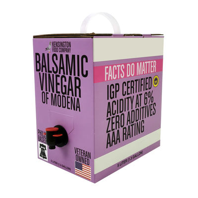 Заказ Алюминиевый Прозрачный Биб Сумка 5L Сок Упаковка Питье Сумка Вино Сумка в коробке