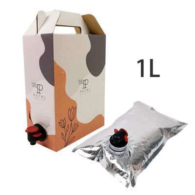 Кофейная коробка 1L/2L/3L на заказ Кофейная коробка одноразовая в коробке с клапаном