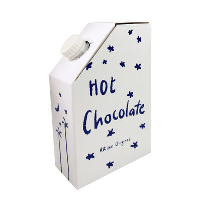 1L 3L 5L Kraft Paper Coffee Box BIB Bag в кофейной коробке одноразовый кофейный пакет в кофейной коробке с клапаном для распределения жидкости