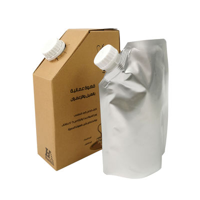 1L / 2L / 3L / 5L питьевая сумка одноразовая ручка кофейная сумка в коробке