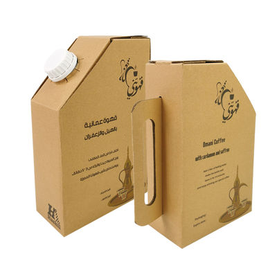 1L / 2L / 3L / 5L питьевая сумка одноразовая ручка кофейная сумка в коробке