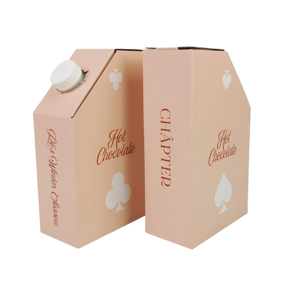 1L 1,5L 2L 3L 5L 96OZ BIB BAG одноразовый пакет в коробке Чай сок кофе для езды бумажная коробка с диспенсером