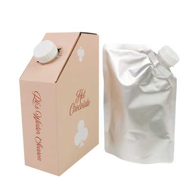 1L 1,5L 2L 3L 5L 96OZ BIB BAG одноразовый пакет в коробке Чай сок кофе для езды бумажная коробка с диспенсером