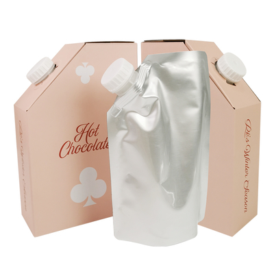 1L 1,5L 2L 3L 5L 96OZ BIB BAG одноразовый пакет в коробке Чай сок кофе для езды бумажная коробка с диспенсером