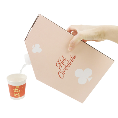 1L 1,5L 2L 3L 5L 96OZ BIB BAG одноразовый пакет в коробке Чай сок кофе для езды бумажная коробка с диспенсером