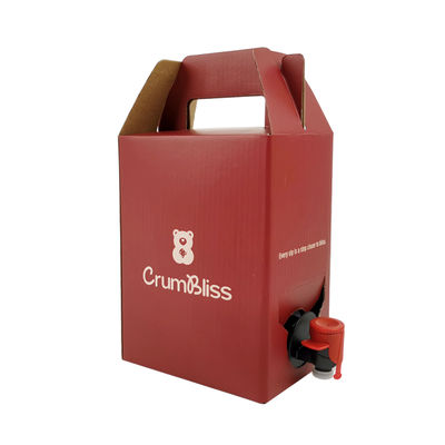 1L-10L Асептические напитки Биб наполнитель каппер мешок в коробке Тепловой герметик Алюминиевый винный и соковый мешок с Vitop краном для минеральной воды