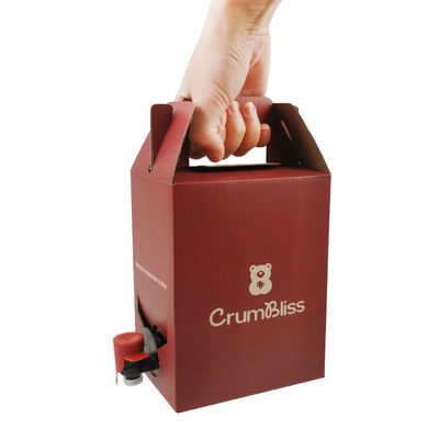 1L-10L Асептические напитки Биб наполнитель каппер мешок в коробке Тепловой герметик Алюминиевый винный и соковый мешок с Vitop краном для минеральной воды