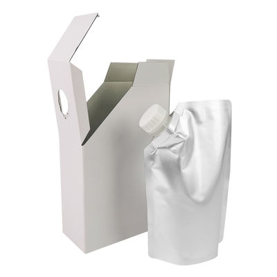 1L 3L 5L Kraft Paper Coffee Box BIB Bag в кофейной коробке одноразовый кофейный пакет в кофейной коробке с клапаном для распределения жидкости