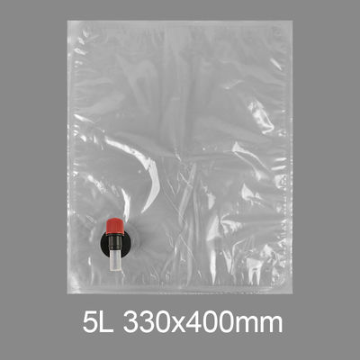 Прозрачный BIB 3l 5l 10l 20l Пластиковый мешок для водопровода для питьевой воды, винный пакет для соков в коробке