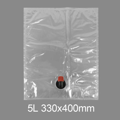 Заказ прозрачный BiB 5l пластиковый рюкзак для крана питьевая вода вино сок пакет в коробке диспенсер с бабочкой клапан Vitop