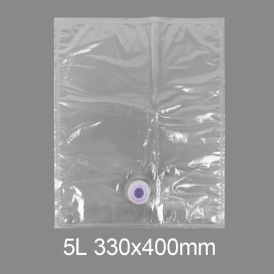 Заказ прозрачный BiB 5l пластиковый рюкзак для крана питьевая вода вино сок пакет в коробке диспенсер с бабочкой клапан Vitop