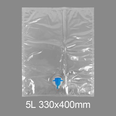 Заказ прозрачный BiB 5l пластиковый рюкзак для крана питьевая вода вино сок пакет в коробке диспенсер с бабочкой клапан Vitop
