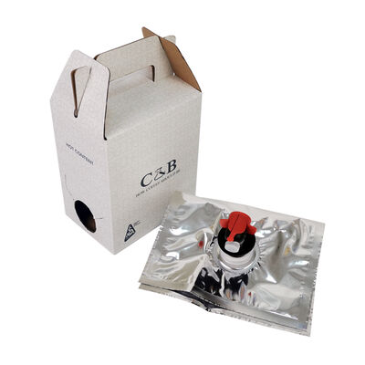 Мешок в коробке с удобным дозатором, носиком и без ручки для универсальной упаковки