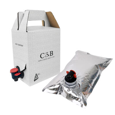 Мешок в коробке с удобным дозатором, носиком и без ручки для универсальной упаковки