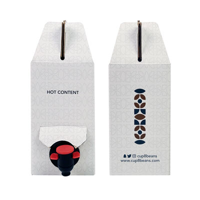 Мешок в коробке с удобным дозатором, носиком и без ручки для универсальной упаковки