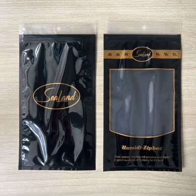 Ziplock Design Custom Cigar Bags Custom Printed Durable Re-sealable Packaging Bags Идеально подходит для розничных и складских решений