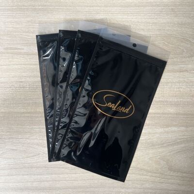 Ziplock Design Custom Cigar Bags Custom Printed Durable Re-sealable Packaging Bags Идеально подходит для розничных и складских решений
