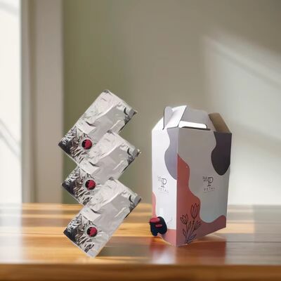 Индивидуальные BIB-мешки в коробке с краном-носиком, идеально подходящие для упаковки вина, сока, масла и других жидких продуктов