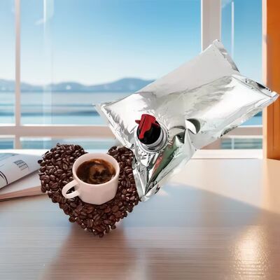 Индивидуальные BIB-мешки в коробке с краном-носиком, идеально подходящие для упаковки вина, сока, масла и других жидких продуктов