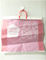 Напечатанный Новый Год красного цвета хозяйственных сумок твердой ручки ХППЭ изготовленный на заказ пластиковый