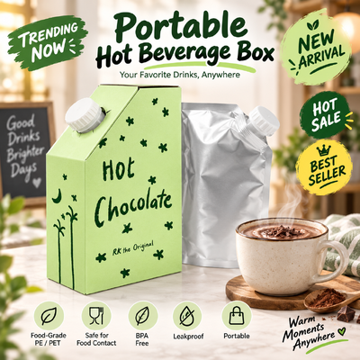 Bag In Box with Handle ISO Certified Packaging Ensuring Leak Proof and Convenient Liquid Storage
