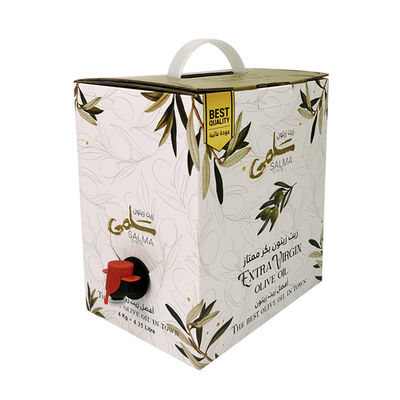 Rectangular Bag In Box 20L Capacity Smooth Surface Practical Solution for Safe Liquid Storage and Dispensing