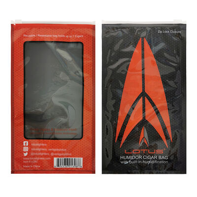 MOPP PE Cigar Humidor Bags Custom Color Moisture Proof Packaging Bags Perfect for Cigars Humidity Control