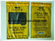Портативный желтый цвет ОПП/молния ЛДПЭ Моистуризинг сумка сигары с увлажнителем и окном