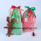 Восхитительные 0.075mm пластиковые сумки подарка рождества Drawstring