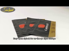 Черный классический увлажняющий свежий сигареты Humidor мешки размер W140xL250mm