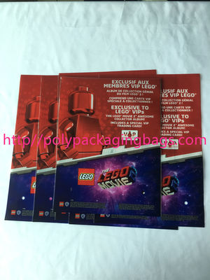 Пластиковая прозрачная упаковывая само- слипчивая таможня сумки напечатала достигаемость Рохс СГС